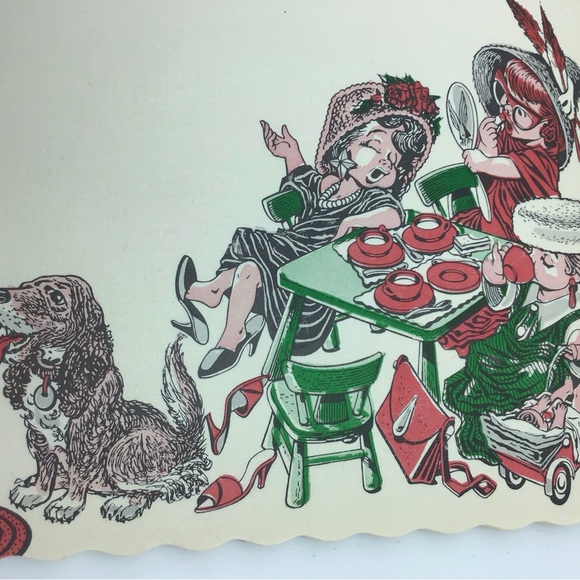 Vintage Advertising Paper Placemats - Picture 2 of 4
